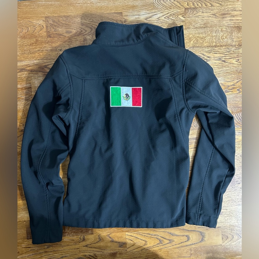 AriatTEK Team Softshell Jacket Mexico Flag ARIAT … - image 7